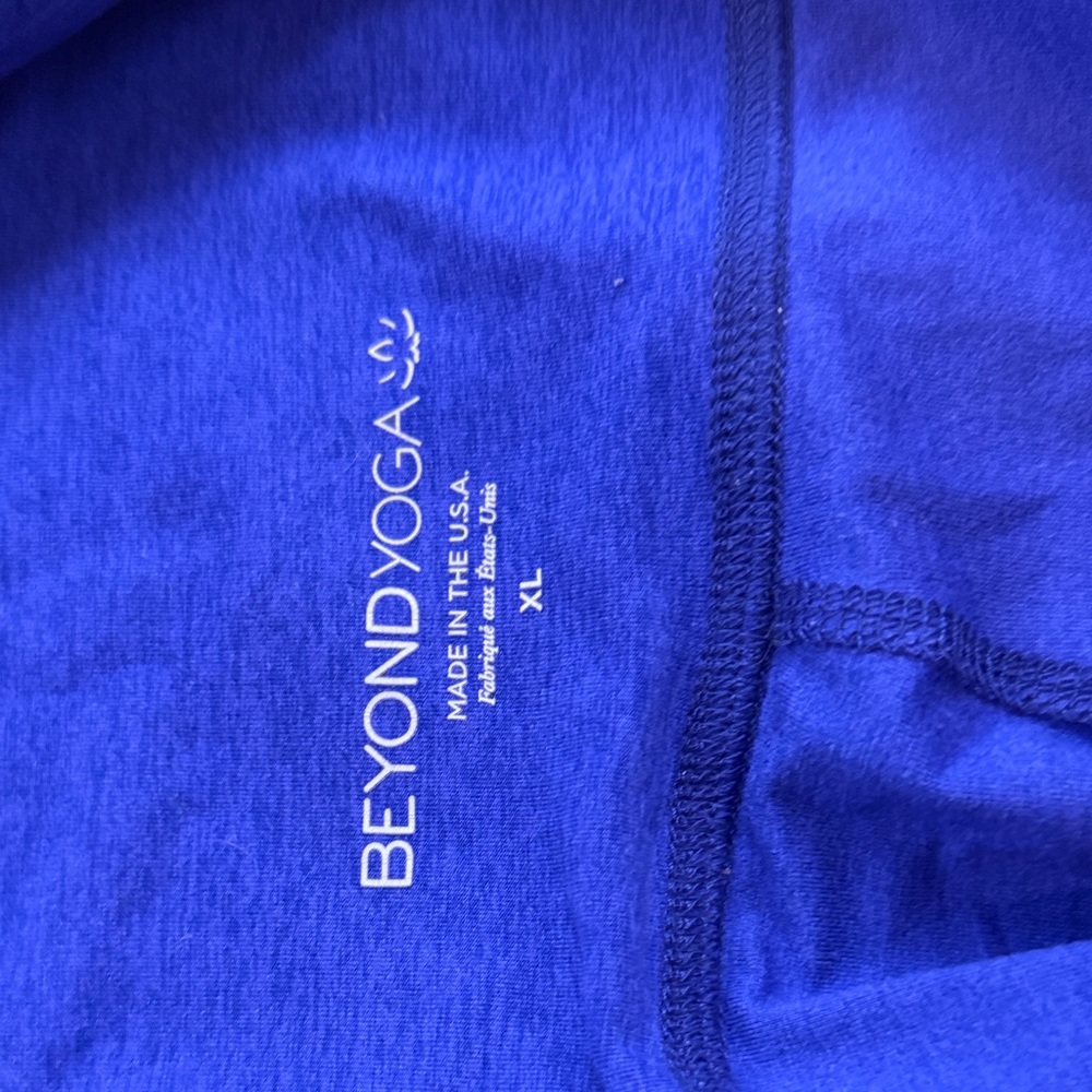 Beyond Yoga Spacedye Centered Midi Leggings XL Blue - Picture 3 of 11
